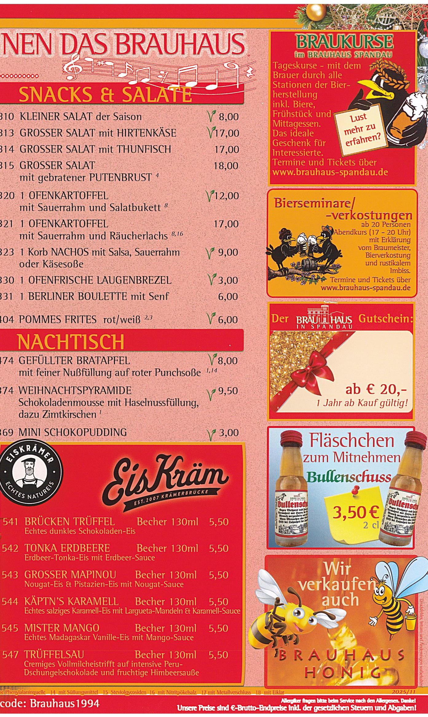 Speisen Weihnachten 3